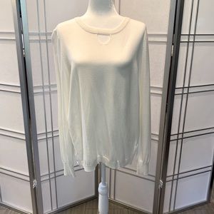 *NEW*  ONE-A Sweater. Ivory/Cream. M